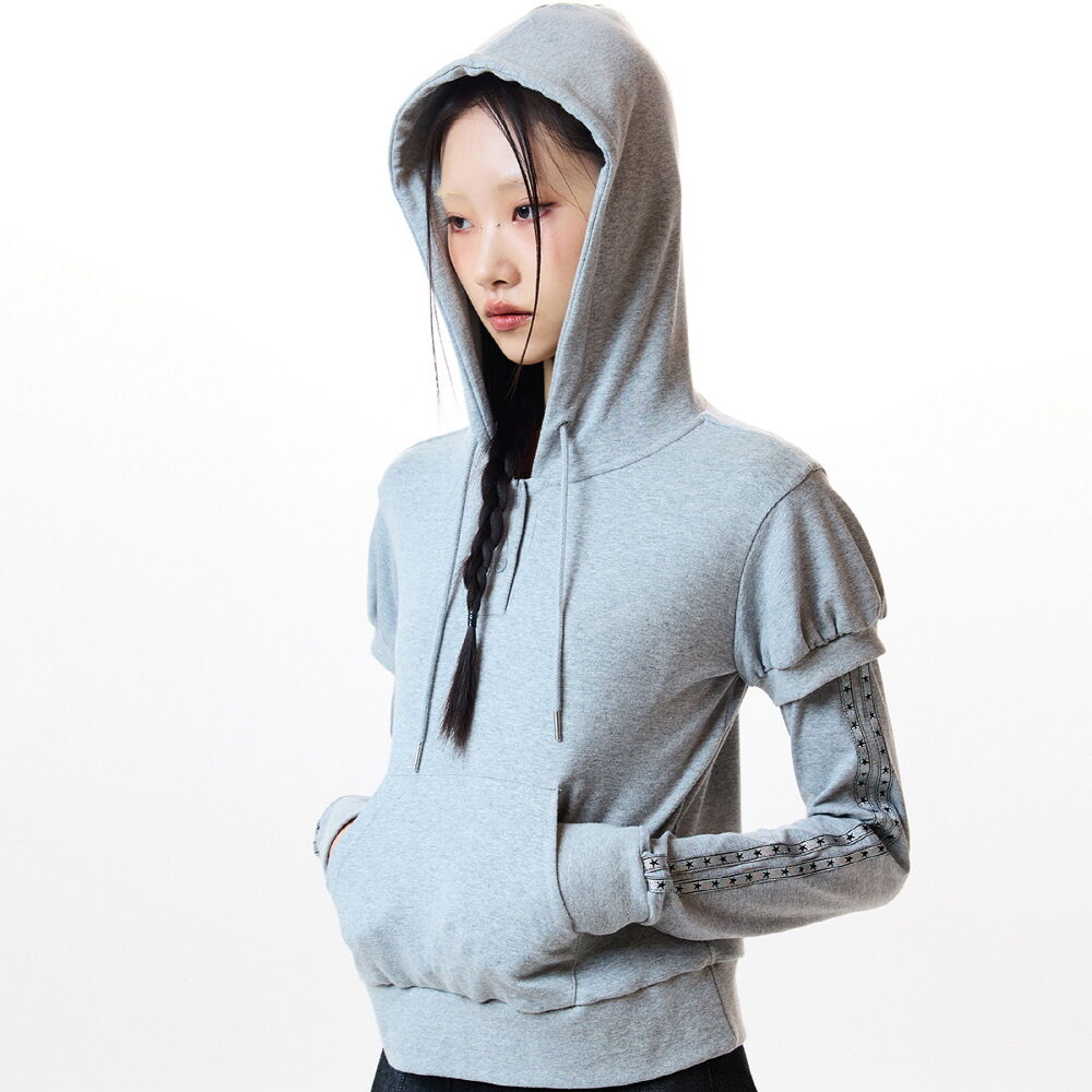 ★ PRENDA★ PRDA BIG PATCH SPRAY HOODIE PBLUE PRTVSSHD09WB1 PRDA BIG PATCH SPRAY HOODIE BLACK - 감도 깊은 취향 셀렉트샵 29CM