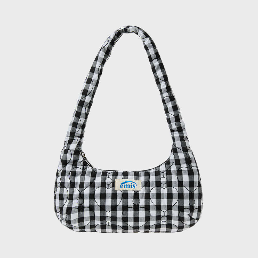 YOUHEE LETTERING HOBO BAG BLACK - 감도 깊은 취향 셀렉트샵 29CM