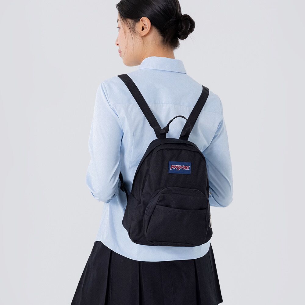 Tシャツ・カットソー FOLNUA CLASSIC LOGO HALLIE BACKPACK [BLACK PLAIN] Classic Logo Hallie Backpack Black - plain클래식 로고 할리