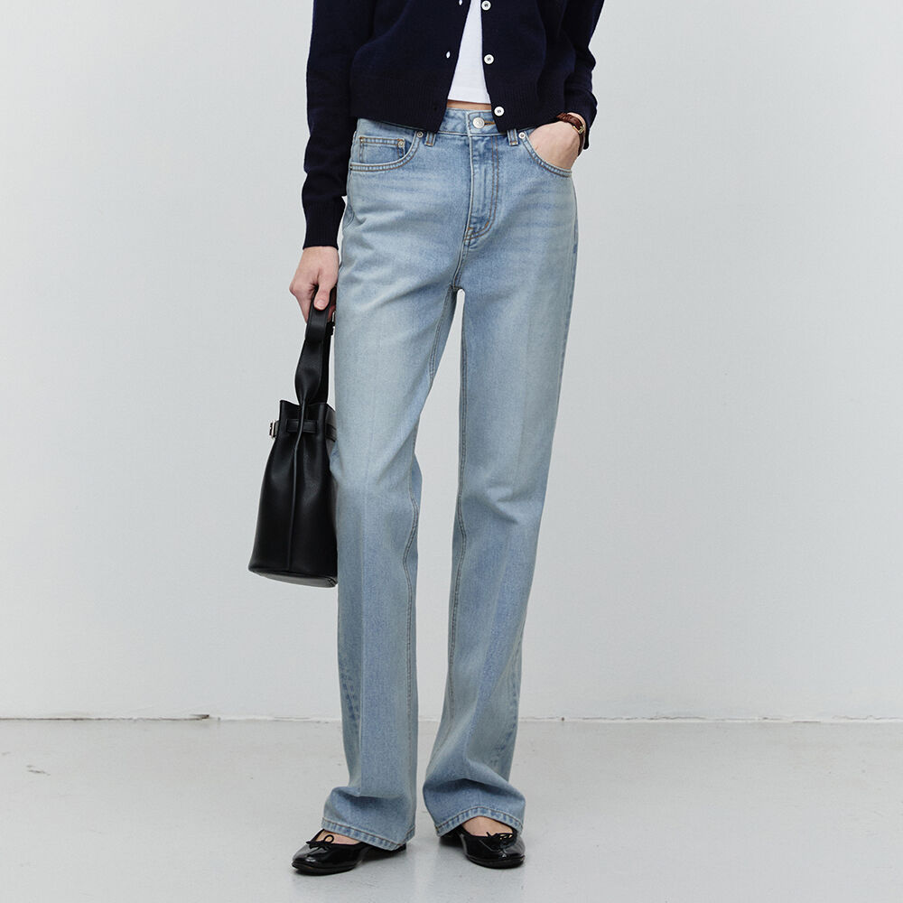 ROLAROLA★大人気★ROLA BOOTS CUT DENIM rolarola-ROLA BOOTS CUT DENIM BLUE│삼성물산 온라인몰 SSF Shop