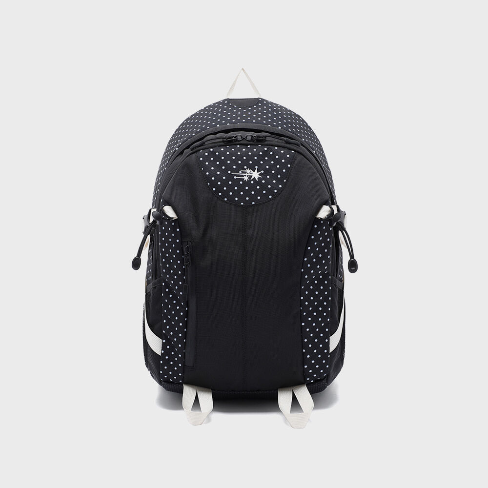 バックパック・リュック THE MUSEUM VISITOR MESH MOUNTAINEERING HEARTPRINTEDBACKPACK MESH MOUNTAINEERING HEART PRINTED BACKPACK (BLACK) - 감도