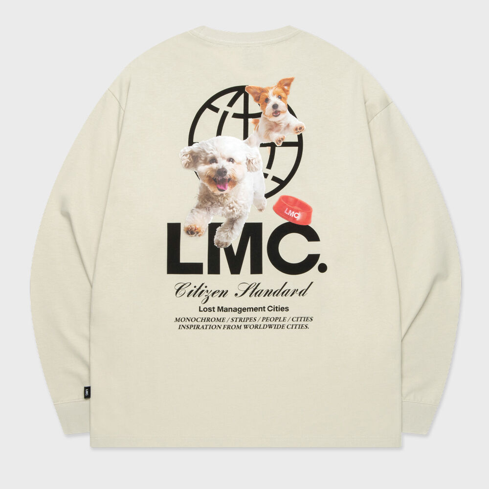 [ LMC]★24FW★韓国人気★FLAME BEAR LONG SLV TEE FLAME BEAR LONG SLV TEE brown - 감도 깊은 취향 셀렉트샵 29CM
