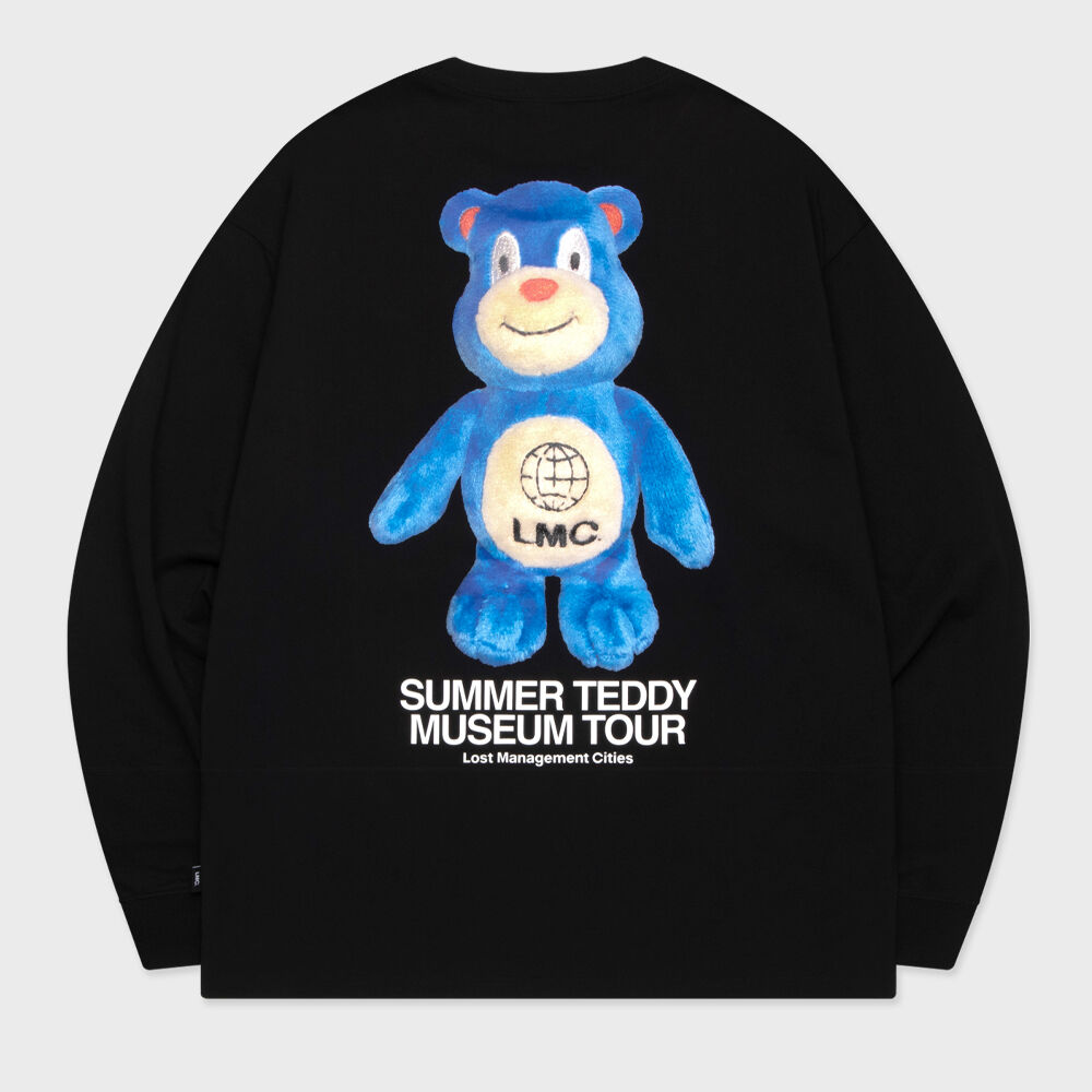 ★LMC★ SUMMER TEDDY MUSEUM TOUR LONG SLV TEE black 0LM45SLS SUMMER TEDDY MUSEUM TOUR LONG SLV TEE black - 감도 깊은 취향