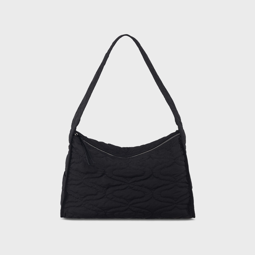 NICOLE NYLON BIG SQUARE BAG_BLACK - 감도 깊은 취향 셀렉트샵 29CM