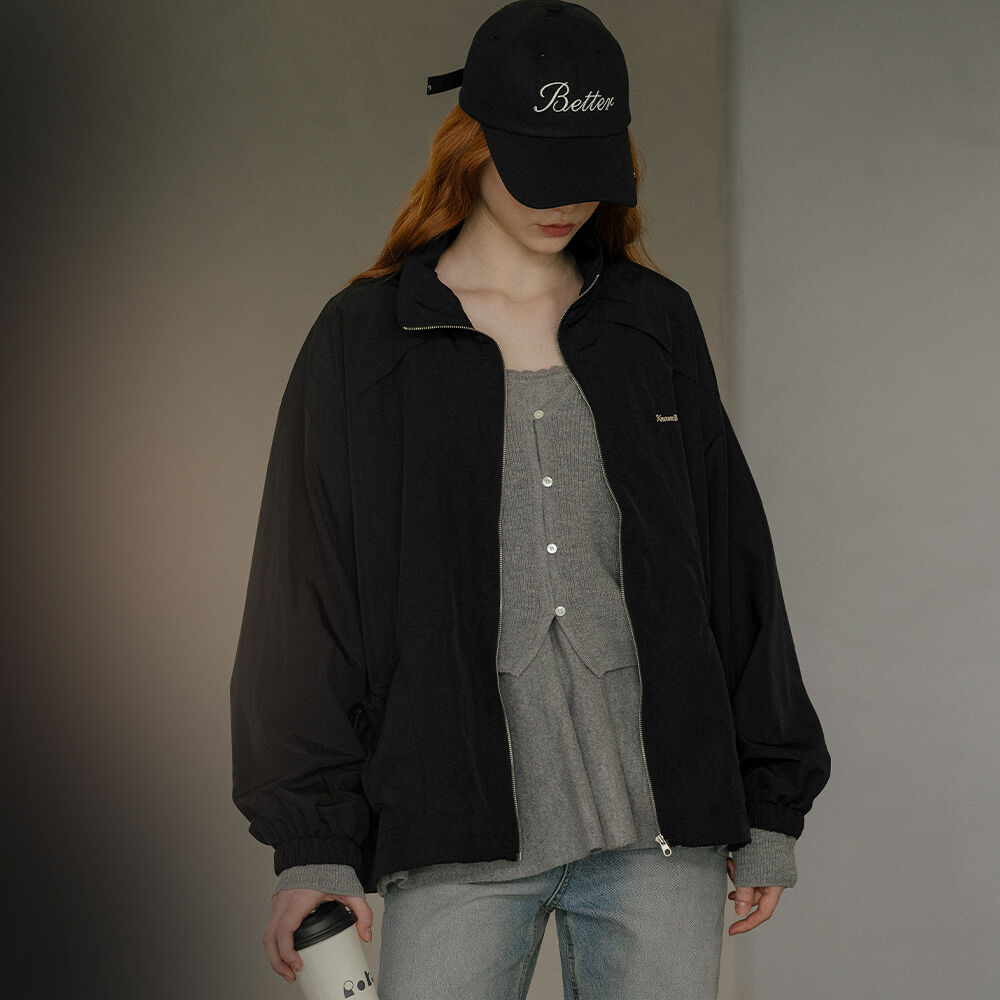 【BAON】[unisex] Ioni String Pocket Wind Jumper baby-two-toned-windbreaker-