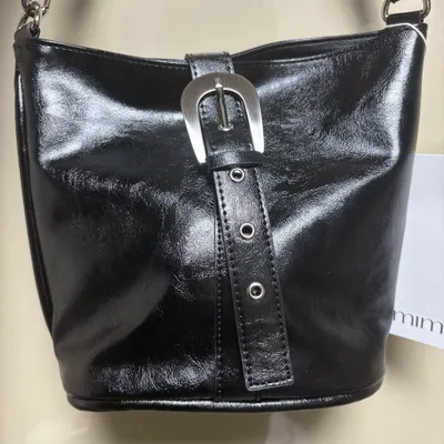 ★YEOMIM★Farrier Basket Bag★Crinkle Black★ farrier basket bag (crinkle black) - 감도 깊은 취향 셀렉트샵