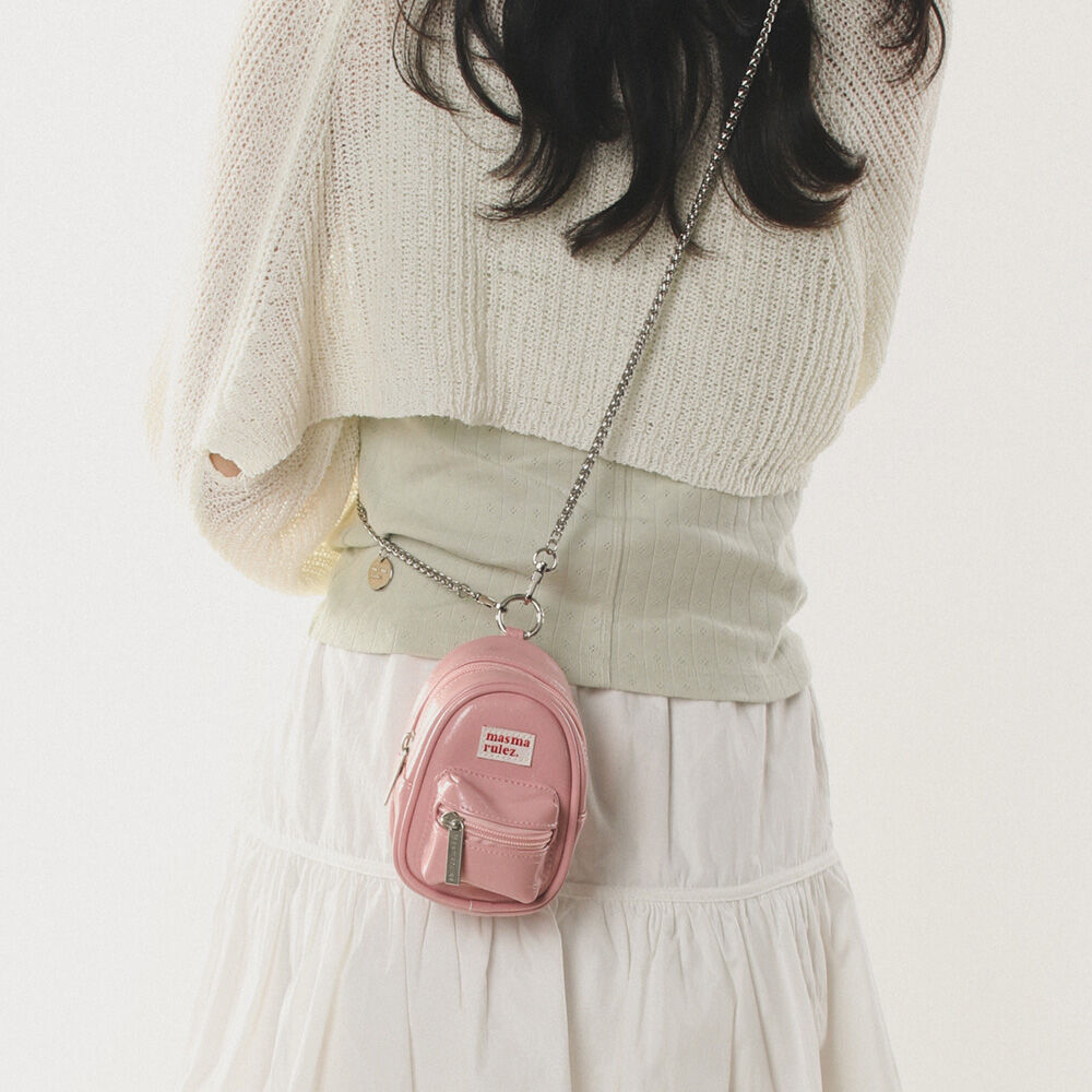 ◆masmarulez◆ mama leather miniature chain cross bag Red 5 Masmarulez-mama leather miniature chain cross bag _ Red