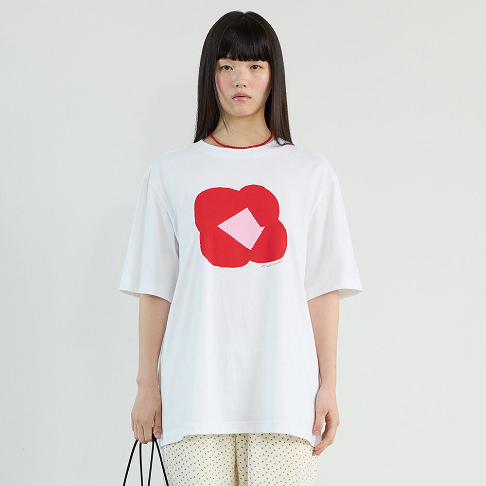 【OHESHIO】APPLE DOT OVERFIT T-SHIRT オーバーフィットTシャツ 公式通販】OHESHIO(オヘシオ)｜人気レディース韓国ファッション