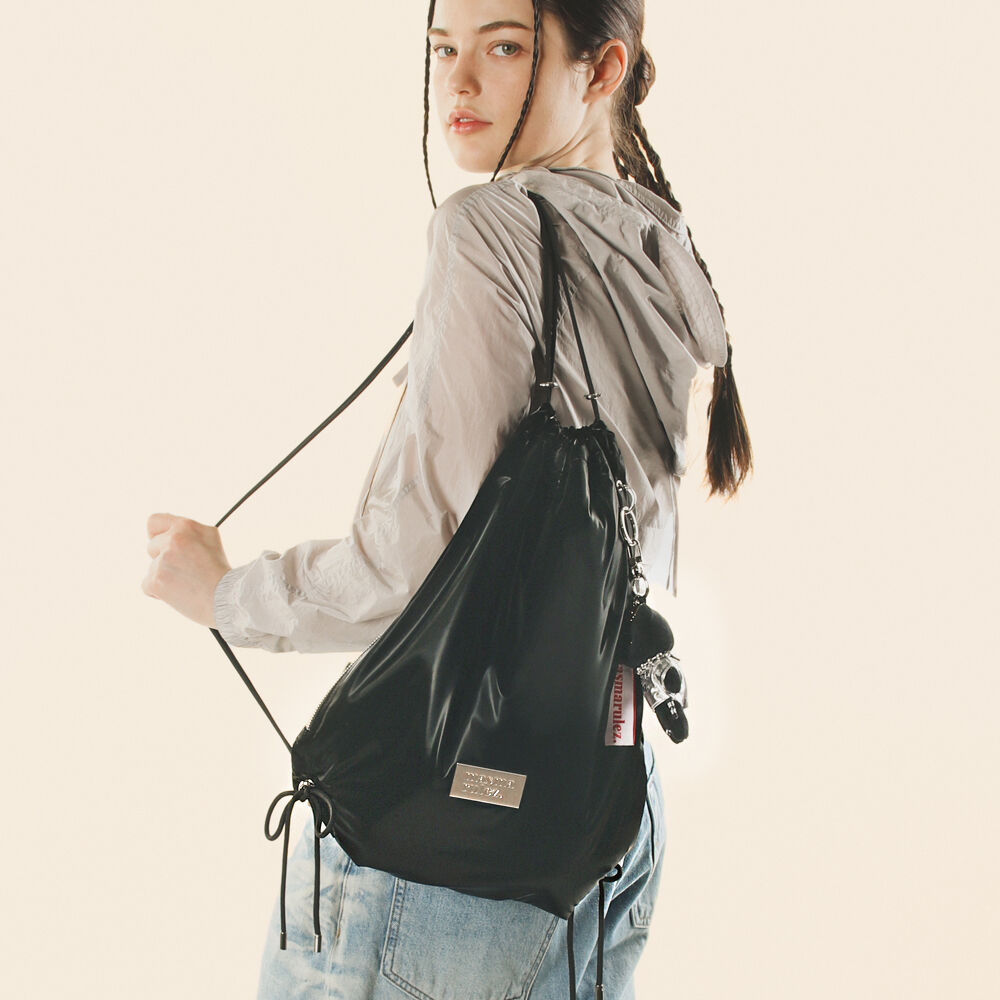YOUTHBATH★韓国 人気 YBX SOUP Brush Bear String Backpack YBX SOUP Brush Bear String Backpack - 감도 깊은 취향 셀렉트
