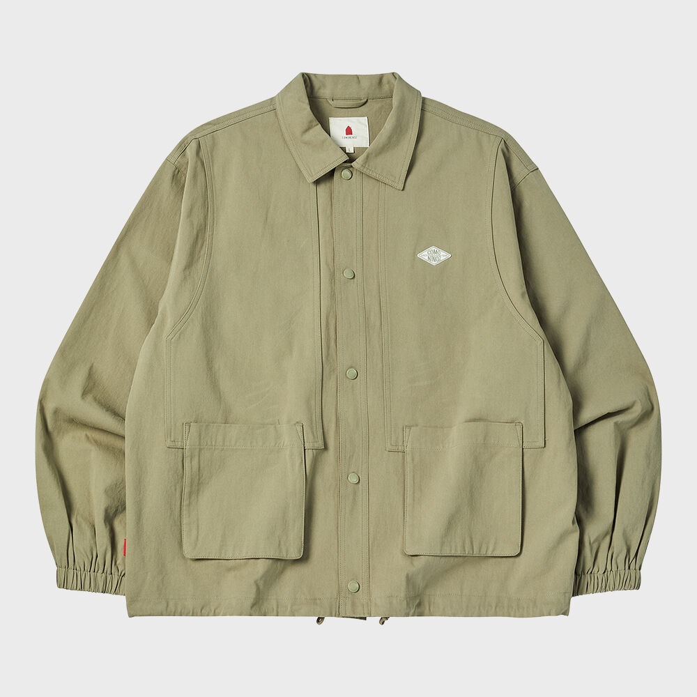 未使用 COTTON BLOUSON 12oz COTTON BLEACHED DENIM FRONT ZIP BLOUSON | YOKE