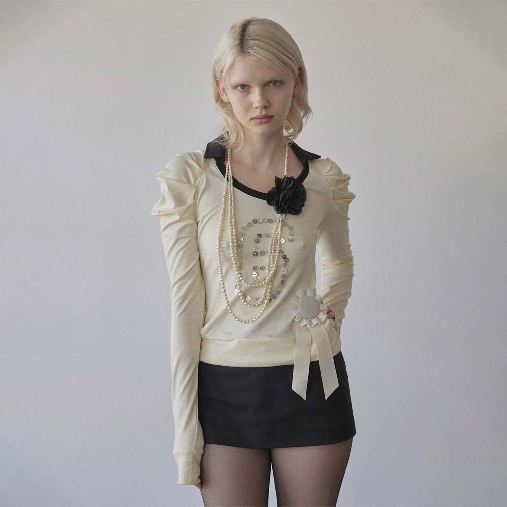 ★SCULPTOR★ Origami Turtle Neck Tee Beige SC24A240BE 스컬프터(SCULPTOR) Origami Turtle Neck Tee Beige - 사이즈