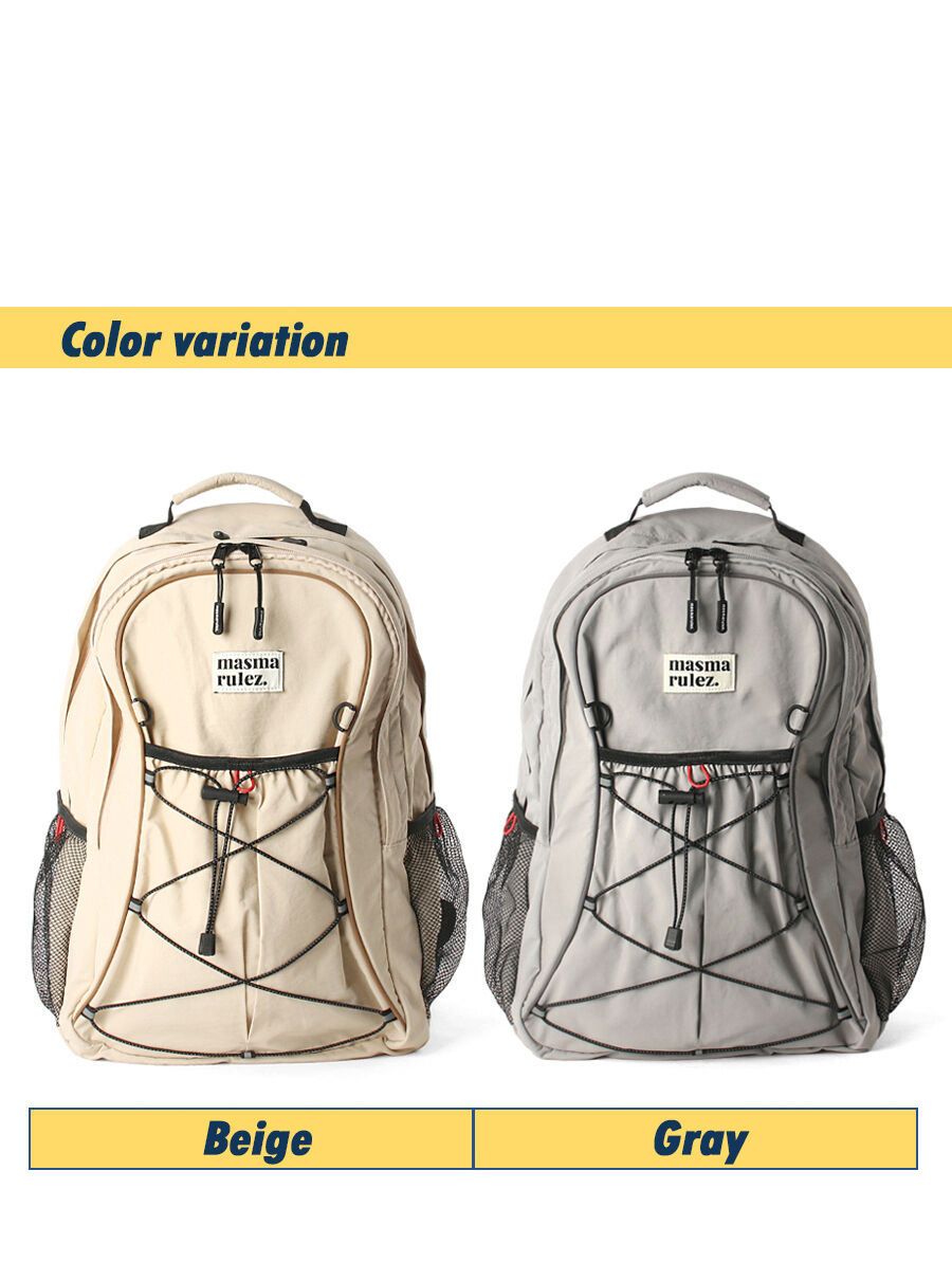 ★masmarulez★ Urban sprint layered backpackBeige Urban sprint layered backpack_Beige masmarulez官方網站