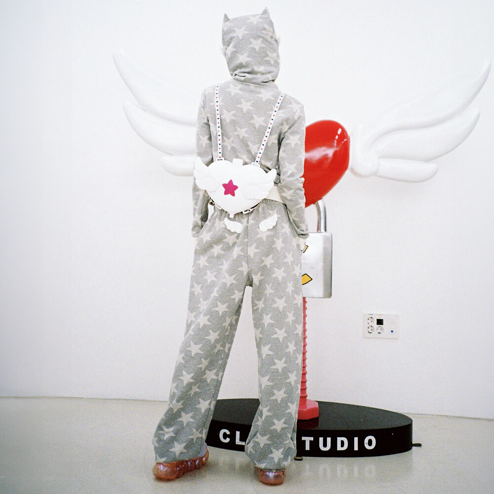 Angel of Star Wing Track Pants - GREY - 감도 깊은 취향