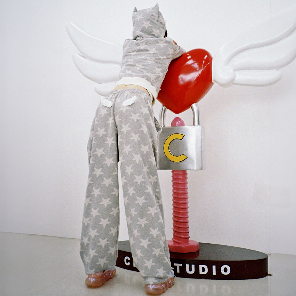 ★CLUT STUDIO★ Angel of Star Wing Track PANTS★早期完売★ clut studio