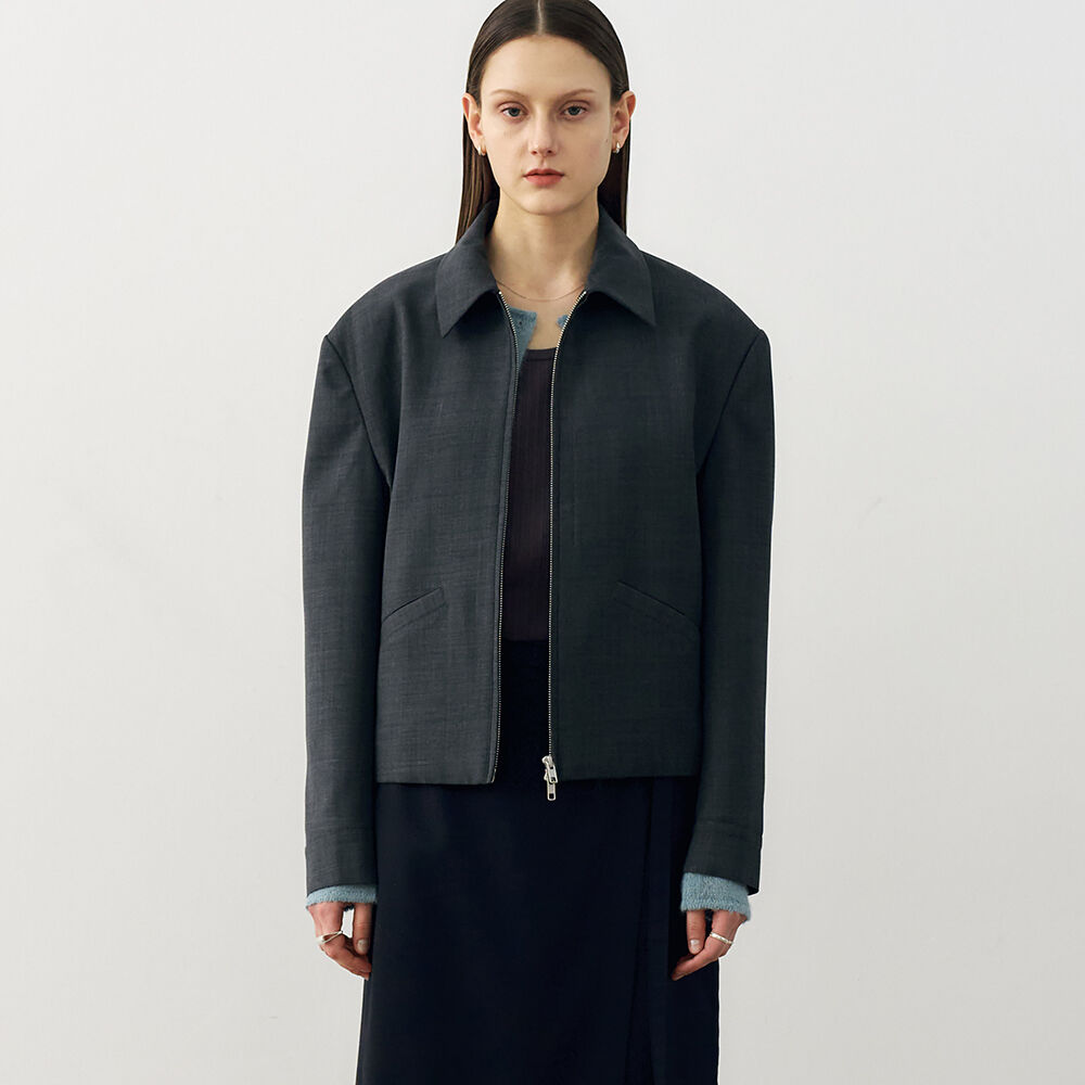 Jaya Crop Jacket CHARCOAL - 감도 깊은 취향 셀렉트샵 29CM