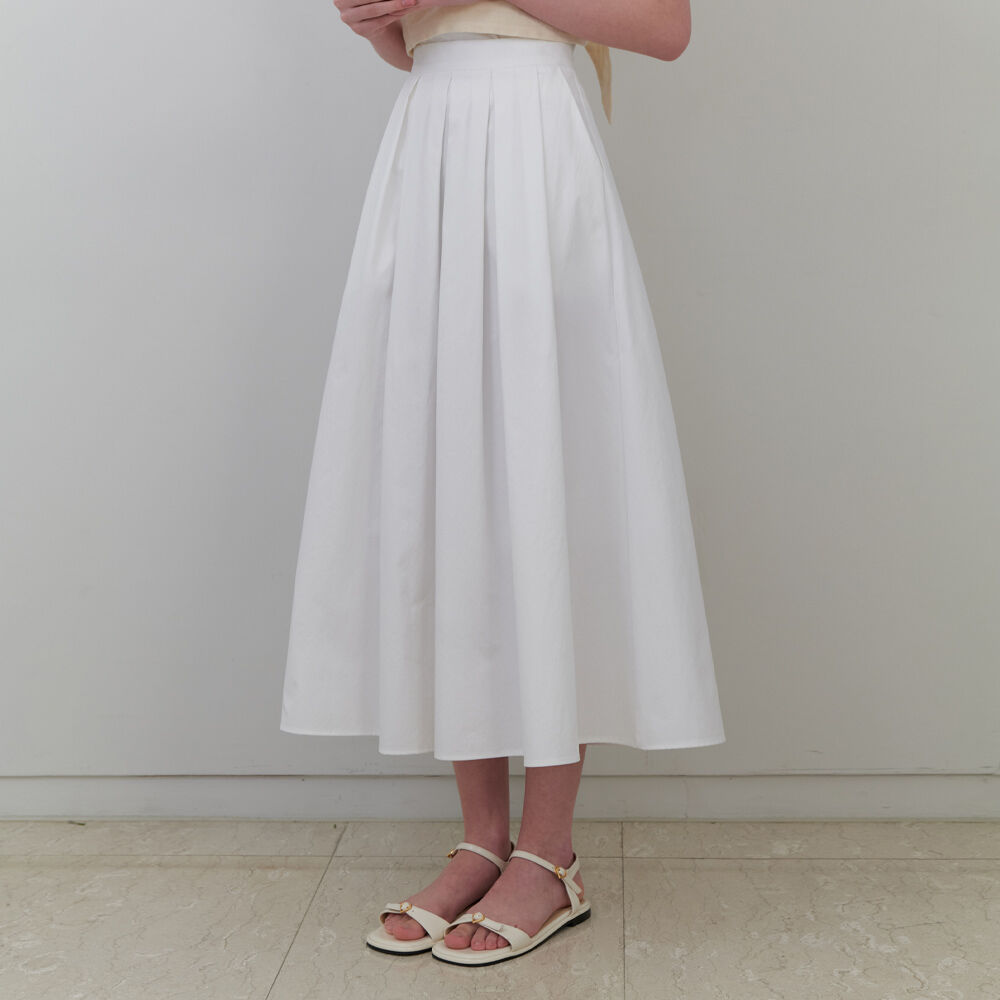 ★RE_L★ Anne flare skirt (white) Anne flare skirt (white) - 감도 깊은 취향 셀렉트샵 29CM