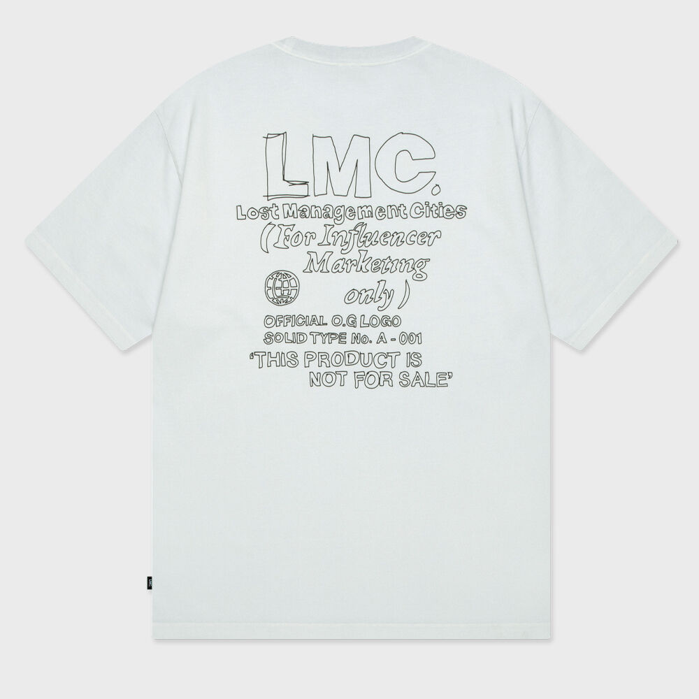 ★LMC★ SIGNATURE GLOBE TEE light heather gray SIGNATURE GLOBE TEE light heather gray - LMC | 60% - Asian