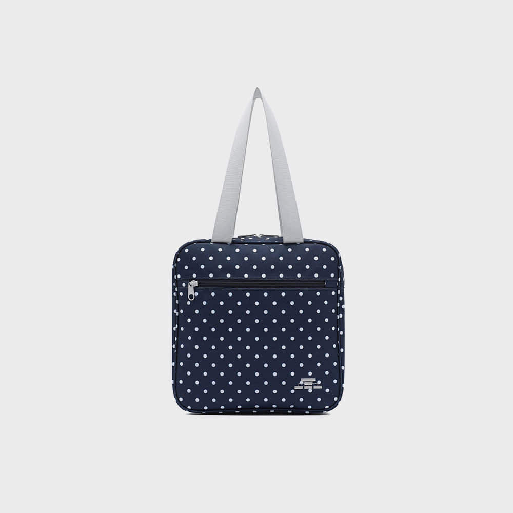 トートバッグ [NICEGHOSTCLUB]FFATS BOX DOT BAG_BLACK(NG2FSUAB40A) FFATS BOX DOT BAG_NAVY(NG2FSUAB40A) - 감도 깊은 취향 셀렉트