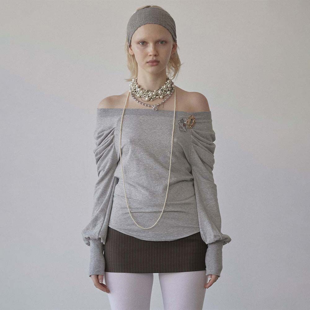 Origami Turtle Neck Tee Ivory - 감도 깊은 취향 셀렉트샵 29CM