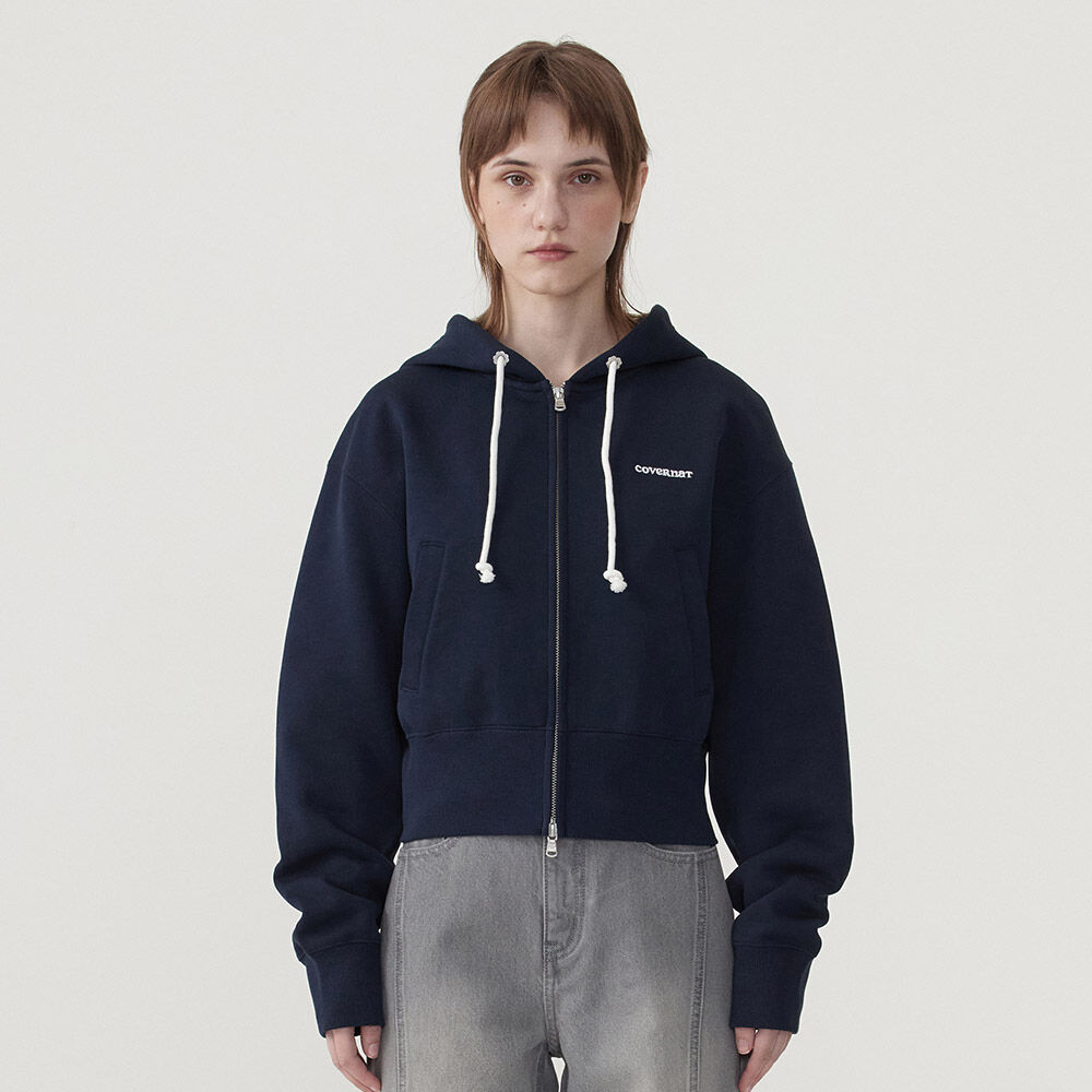 ★OY★ ODOLLY HOODIE ZIP UP - NAVY★正規品/韓国直送料込/人気 OY/オーワイ』 ODOLLY HOODIE ZIP UP/オードリー フーディー