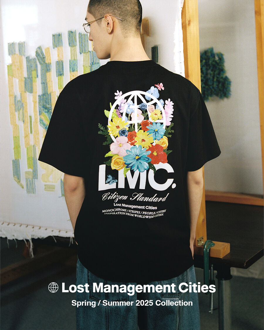 Tシャツ・カットソー LMC FLOWER GARDEN TEE lime 0LM45STS209LME LMC FLOWER GARDEN TEE lime 0LM45STS209LME (LMC/Tシャツ