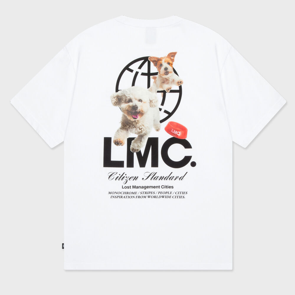 【LMC】韓国★ SIGNATURE GLOBE LONG SLV TEE LMC