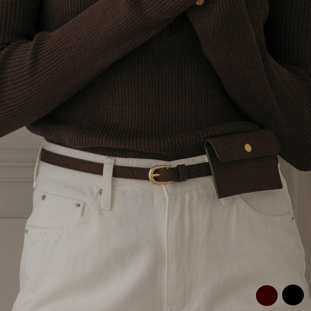 Double Stuff Western Belt (Black) - 감도 깊은 취향 셀렉트샵 29CM