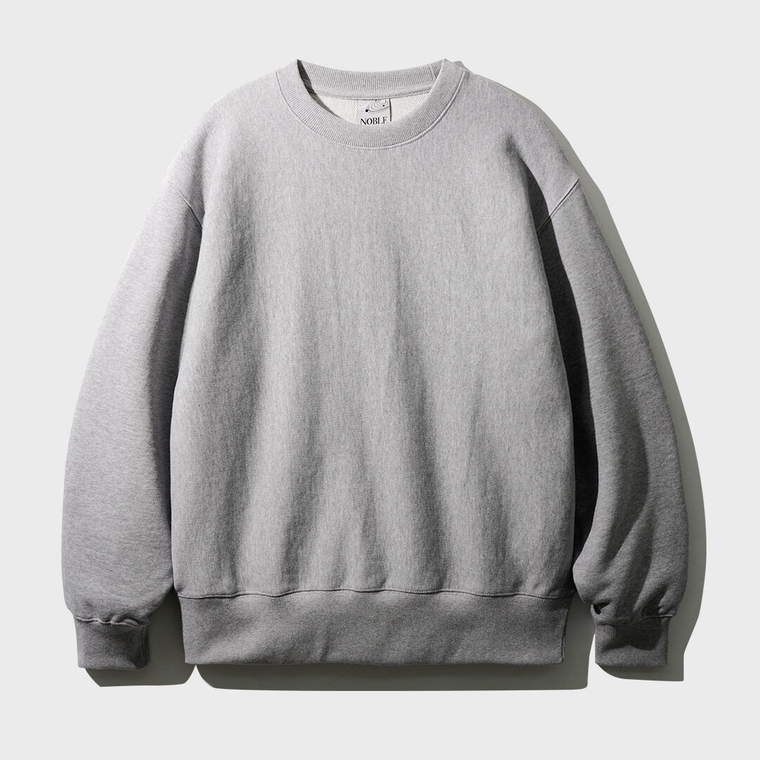 ★人気★【WOOALONG】★Signature balloon over sweatshir.t★ 우알롱(WOOALONG) Signature balloon over sweatshirt - DUSTY