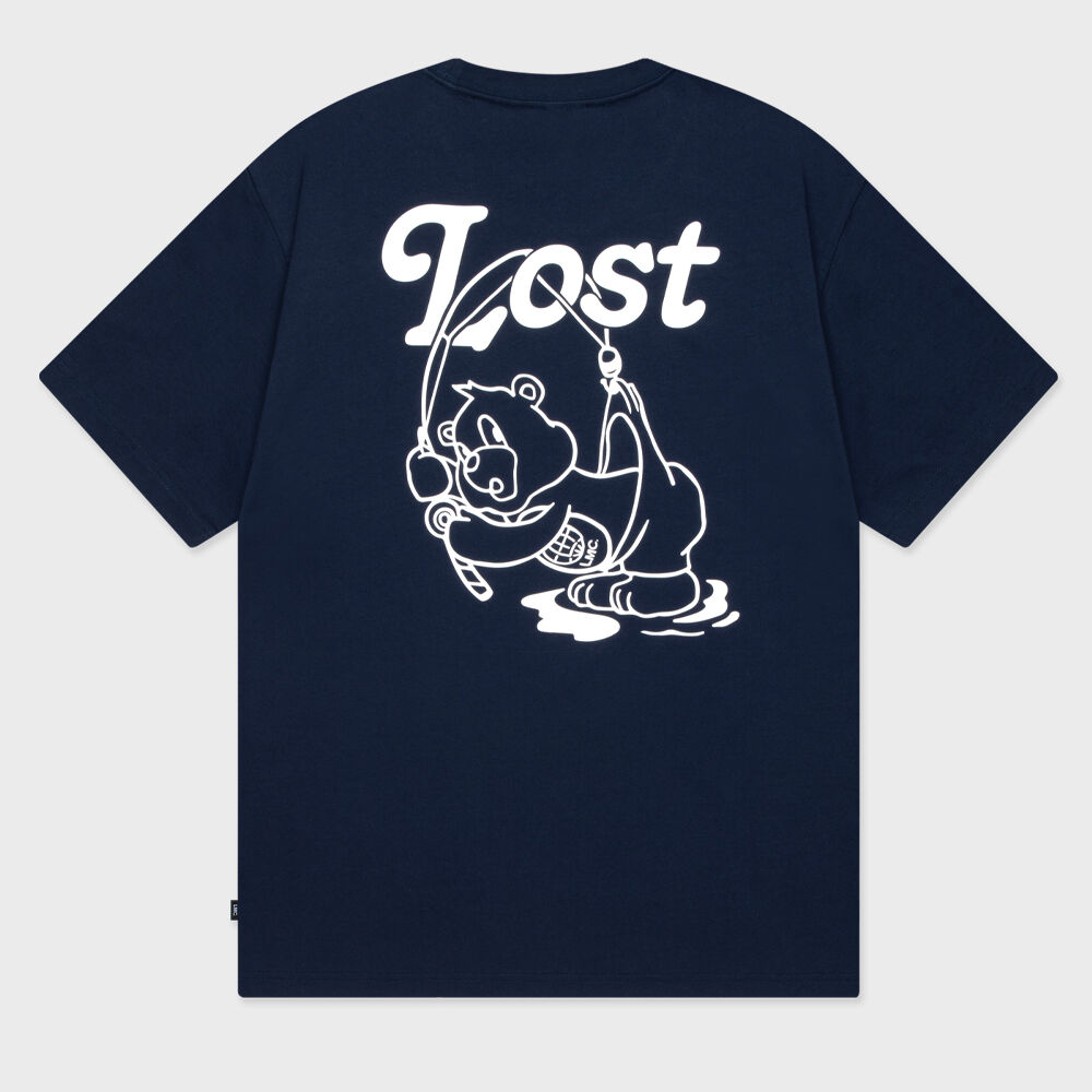 ★LMC★ FISHING BEAR TEE navy FISHING BEAR TEE navy - 감도 깊은 취향 셀렉트샵 29CM