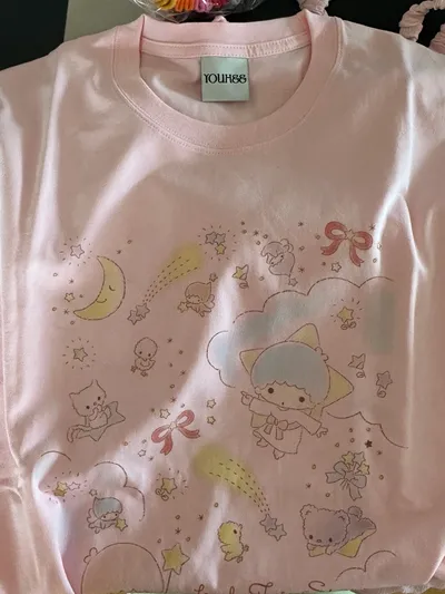 【YOUHEE】YOUHEE X LITTLE TWIN STAR FAIRY T-SHIRT PINK MUSINSA | YOUHEE YOUHEE x LITTLE TWIN STAR FAIRY T-SHIRT PINK