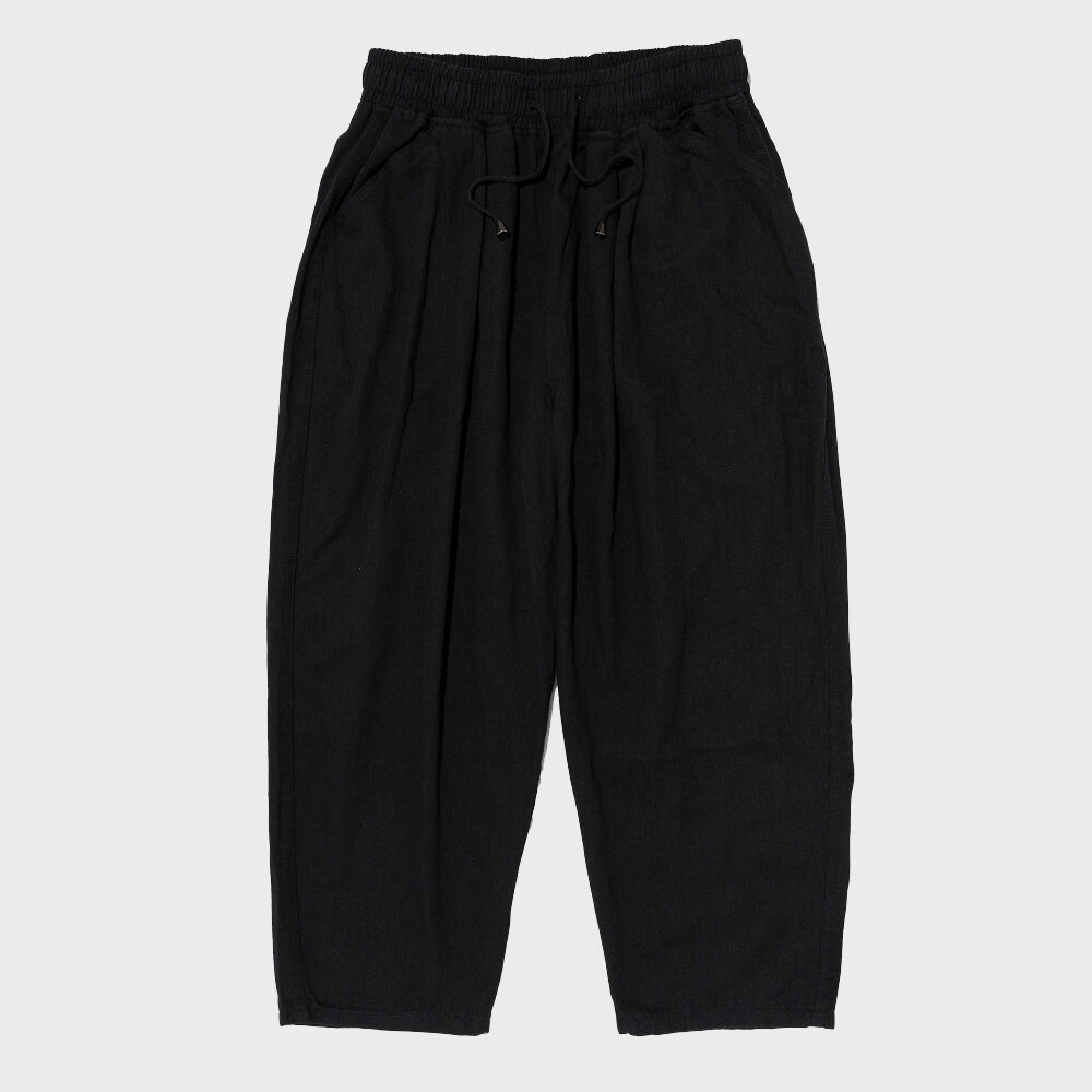 【MODERNIF】Chid two-tuck linen banding pants MODERNIF】Chid two-tuck linen banding pants (modernif/パンツ