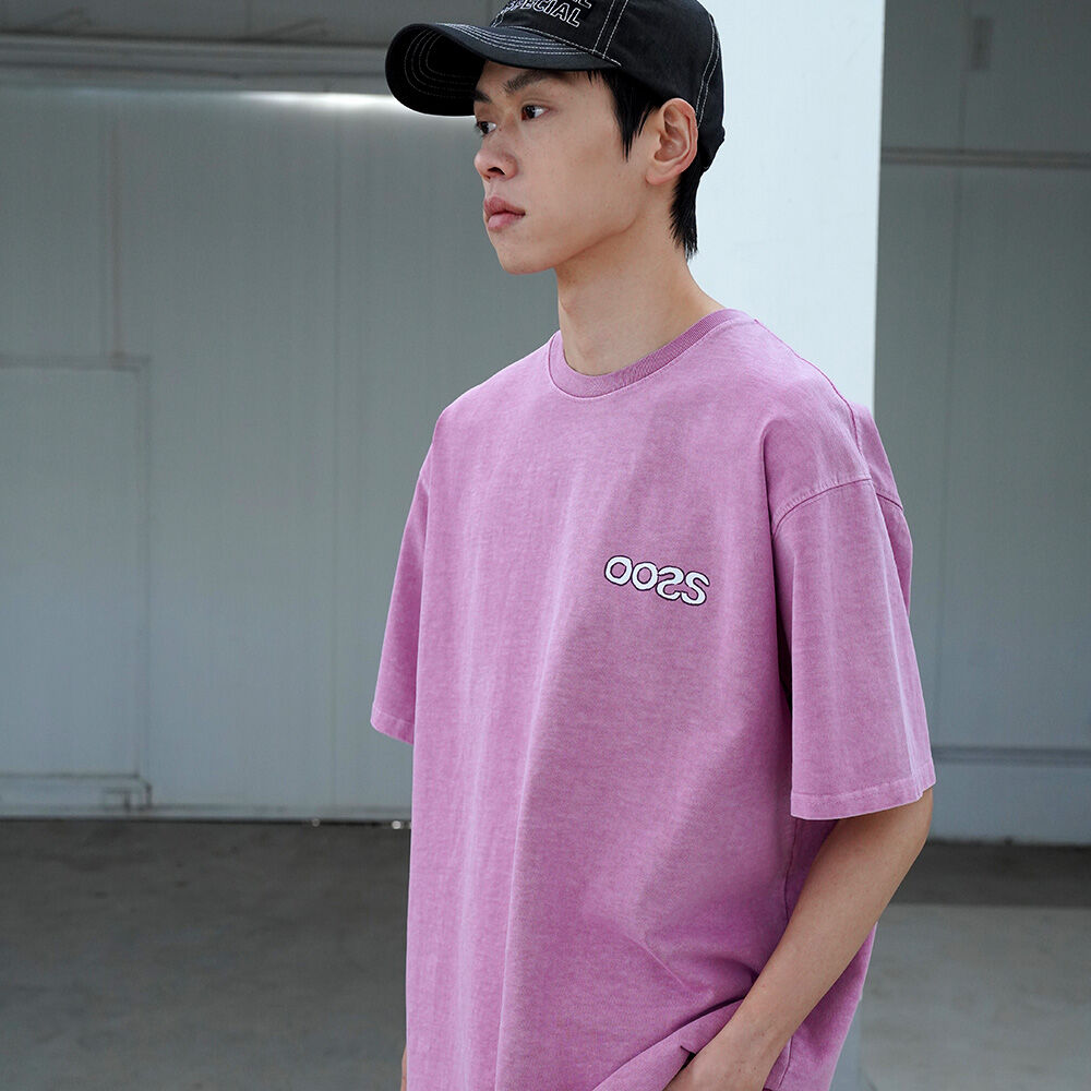 [Clove]★24SS★韓国大人気 ★Palm Tree Crop T-shirt 24SS clove] Palm Tree Crop T-shirt (Pink) - 감도 깊은 취향