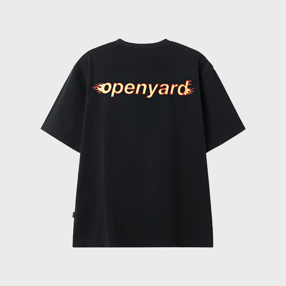 ★OY★IGNITE LOGO TEE - BLACK★正規品/韓国直送料込/人気 OY/オーワイ』IGNITE LOGO TEE/イグナイトロゴ半袖Tシャツ OY│A