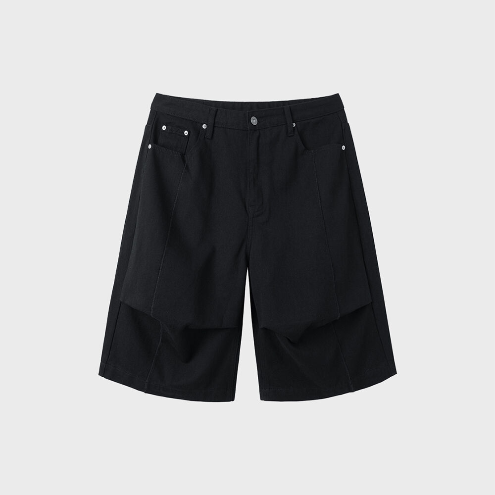 【NASTYKICK】KIFF STAR COTTON SHORTS KIFF Star Cotton Shorts (Black) K25QC690 - 감도 깊은 취향
