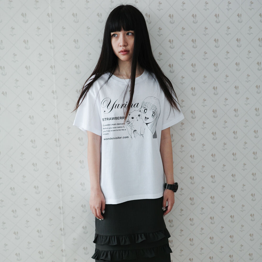 ★ WONDER VISITOR★ YURINA pfp Tshirt White m1037_1430295 YURINA pfp T-shirt [White] - 감도 깊은 취향 셀렉트샵 29CM