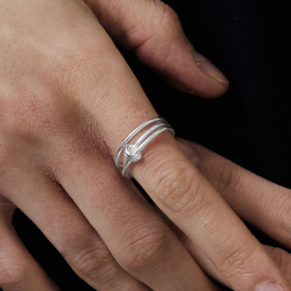 ★TOU★ NP026 Triple Twist Band Open Ring NP026 Triple Twist Band Open Ring - 감도 깊은 취향 셀렉트샵 29CM