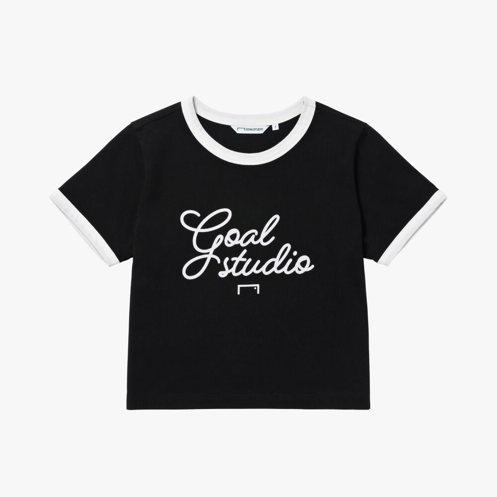 Umbro x MOONSUN Ringer Lettering T-Shirt / Black - 감도 깊은