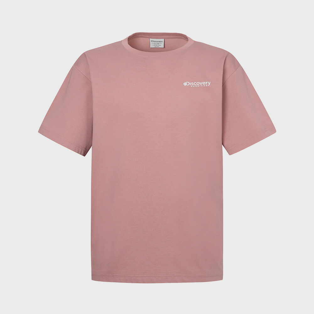 Pigment lettering graphic T-Shirts - ORANGE - 감도 깊은 취향