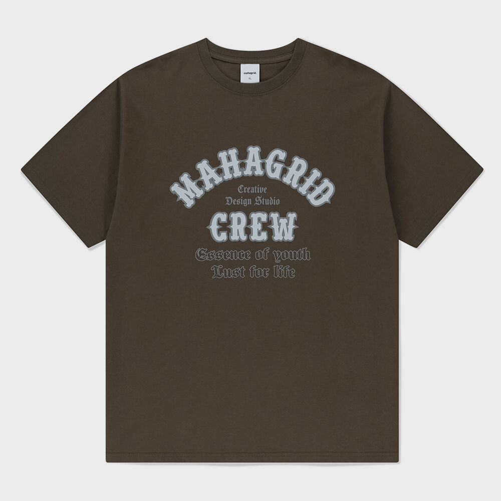 mah CUT OFF APPLIQUE TEE BLACK(MG2FMMT523A) - 감도 깊은 취향