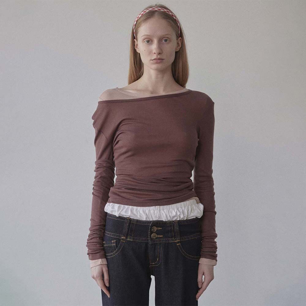 ★SCULPTOR★ My Go To Tencel Tee Mauve Brown SC24A242BR MUSINSA | SCULPTOR My Go To Tencel Tee Mauve Brown
