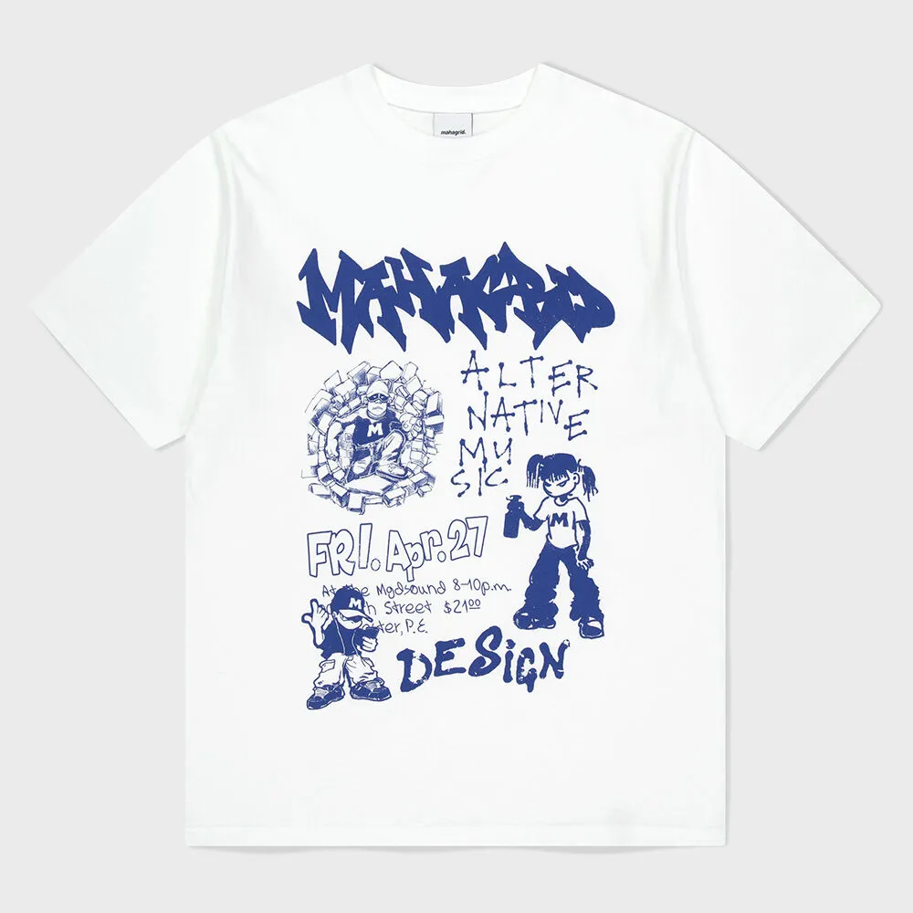 STREET CREW TEE WHITE(MG2FMMT532A)