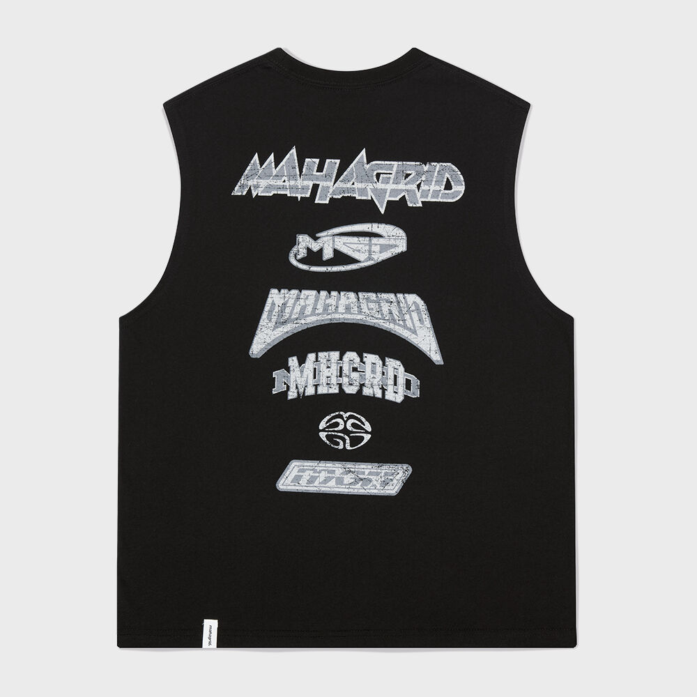 [NOT4NERD] Ashen Dawn Incision Mesh Sleeveless/追跡付 Ashen Dawn Incision Mesh Sleeveless - White - NOT4NERD