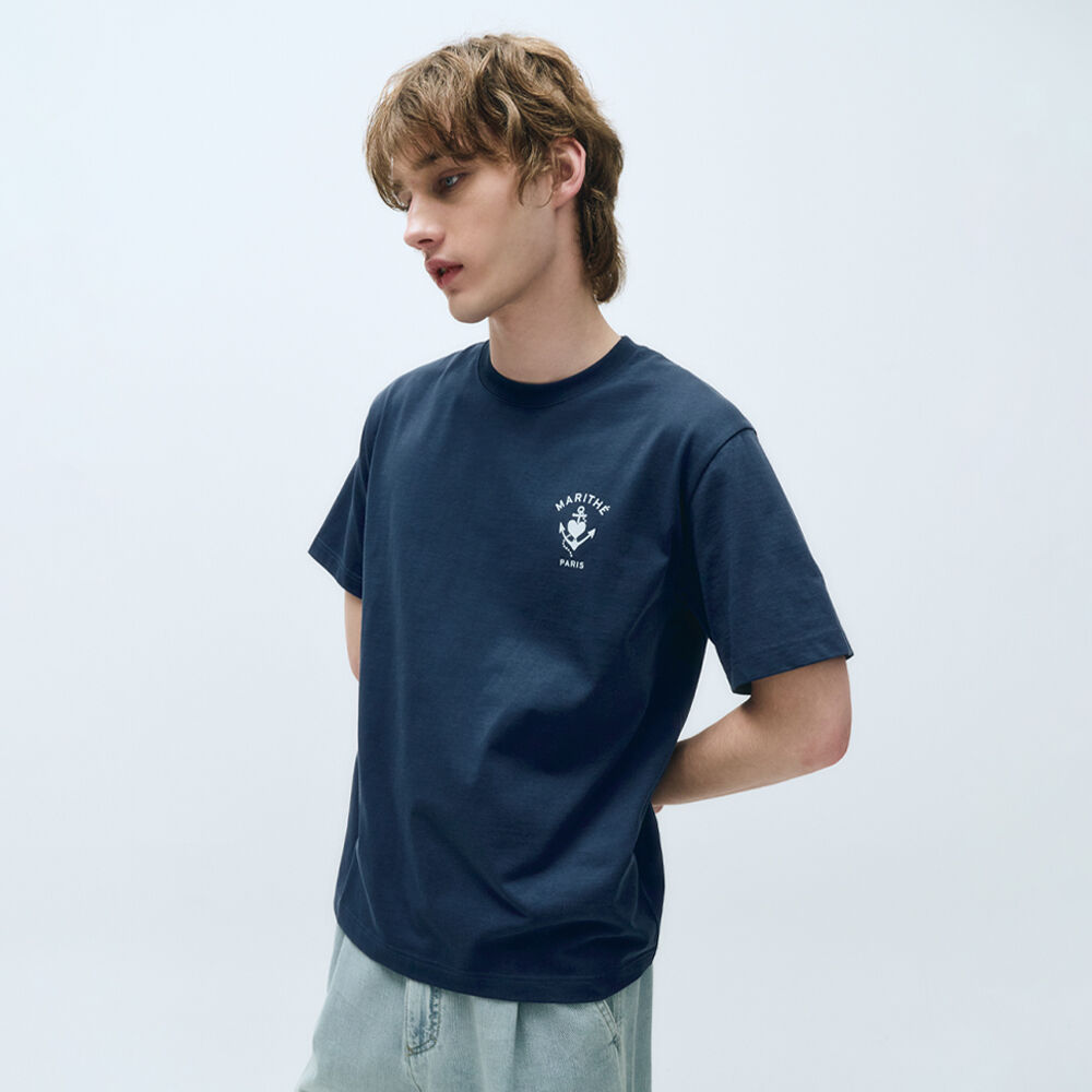 MARITHE◆CACTUS GRAPHIC HALF TEE 韓国人気 CACTUS GRAPHIC HALF TEE black - 감도 깊은 취향 셀렉트샵 29CM