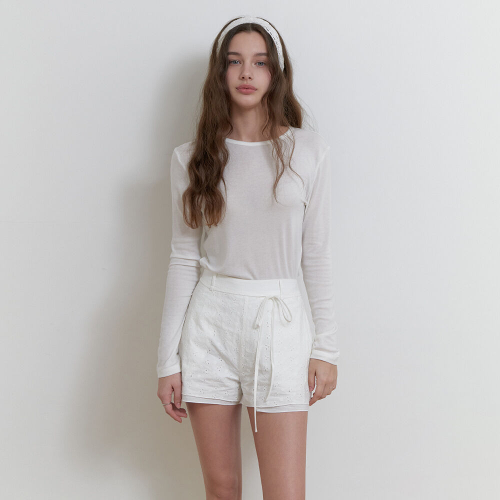 Smoothie tencel t-shirt (white) - 감도 깊은 취향 셀렉트샵 29CM