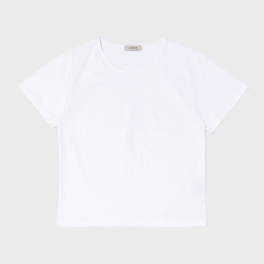 ★GLOWNY★ G CLASSIC RIB TEE WHITE GY23CLBTS001WH 5108d8c51063a581af210c17570f9d
