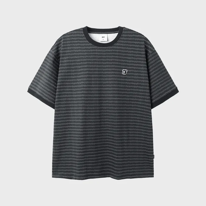 ★OY★LOGO STRIPE RINGER TEE - NAVY★正規品/韓国直送料込 OY (오와이) Ι OPENYARD