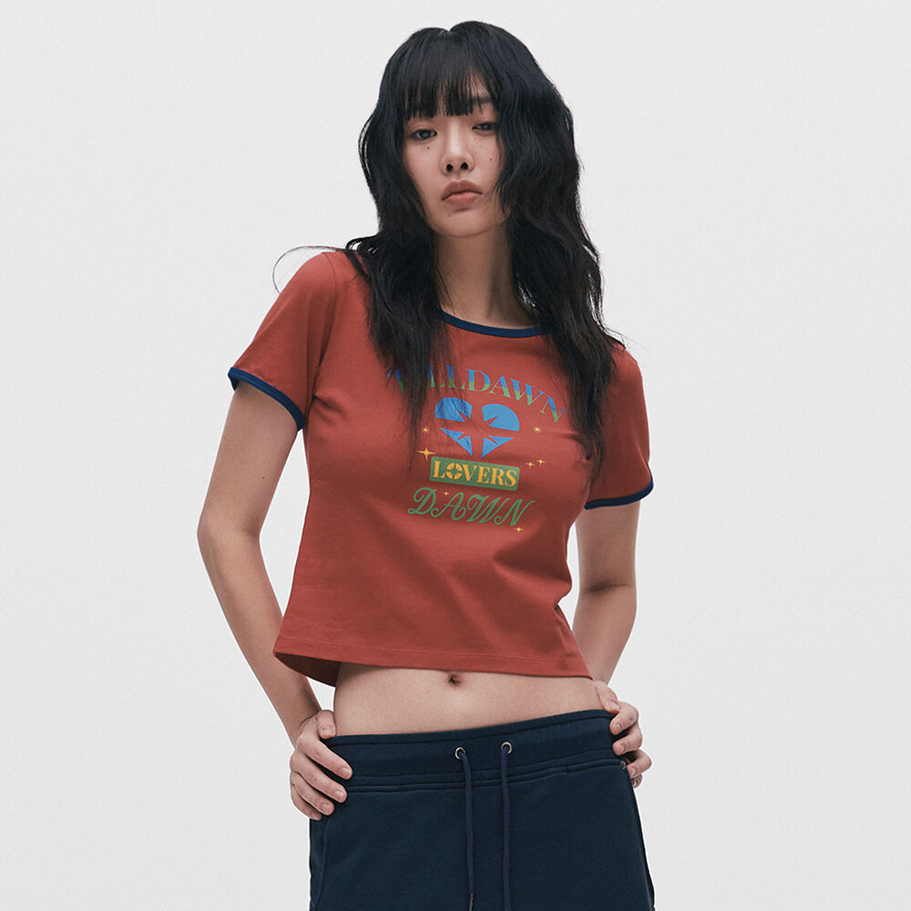 ☆NASTY FANCY CLUB☆ NF Fancy Nova Crop Tee PINKF23QB221 NF] FANCY NOVA CROP TEE (PINK)_F23QB221 - 감도 깊은 취향