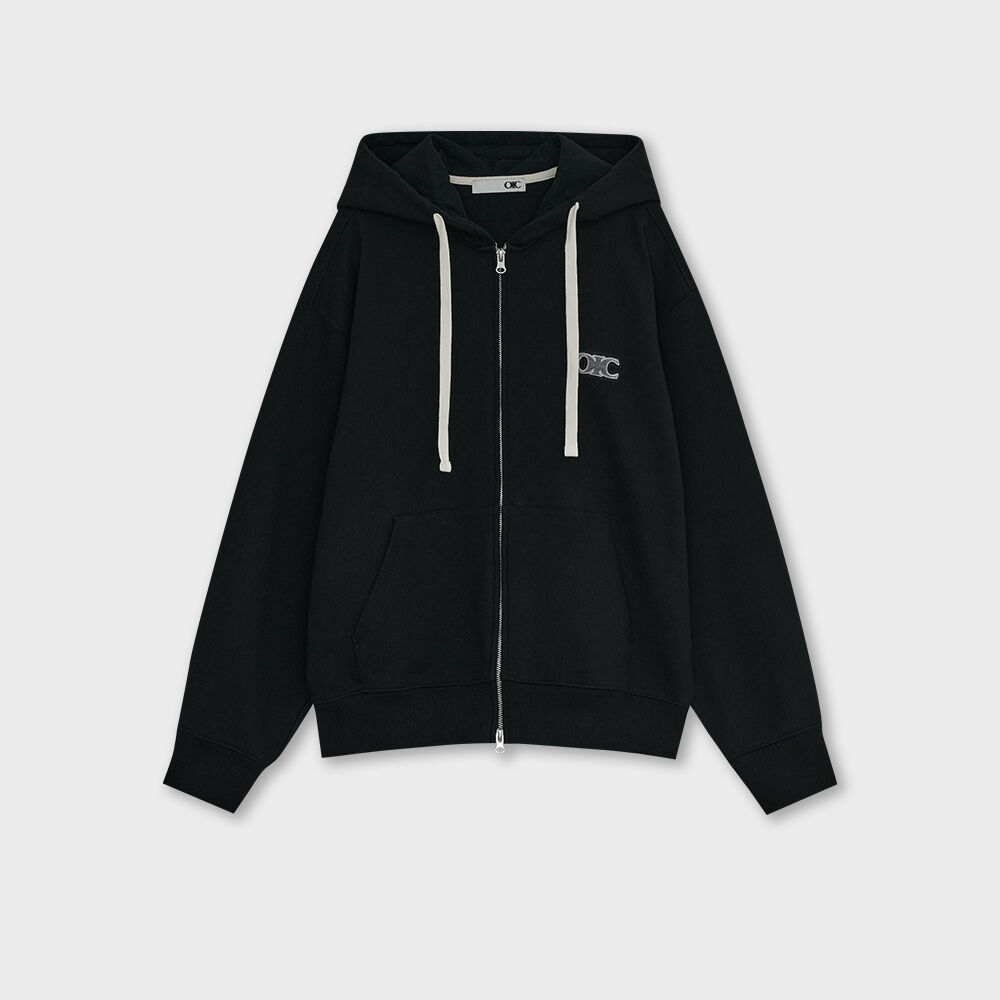 ◆DEINET◆ LOST IN SYDNEY ZIPUP HOODIE IN BLACK KDCCL4F9111 LOST IN SYDNEY ZIP-UP HOODIE IN BLACK - 감도 깊은 취향
