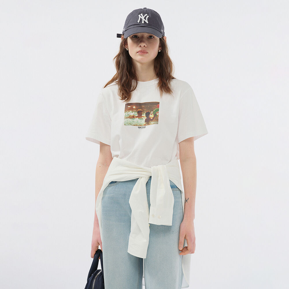 [LANG&LU] PORTOFINO Overfit T-Shirts ★人気★ LHP｜overprint/オーバープリント/Shopper Tee - Gyoshi