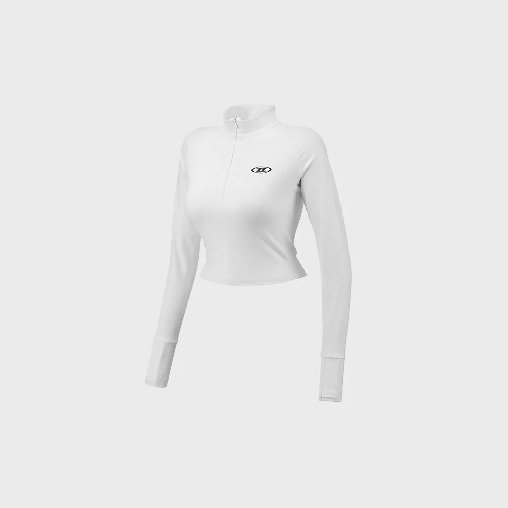 YB x Oliwa Dot Puff Sleeve Henley Top - 감도 깊은 취향